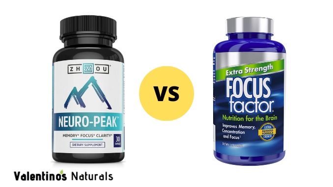 neuro peak vs focus factor - which nootropic is best